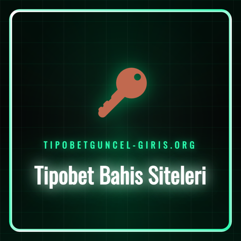Tipobet bahis siteleri ana sayfasını gösteren bir ekran görüntüsü