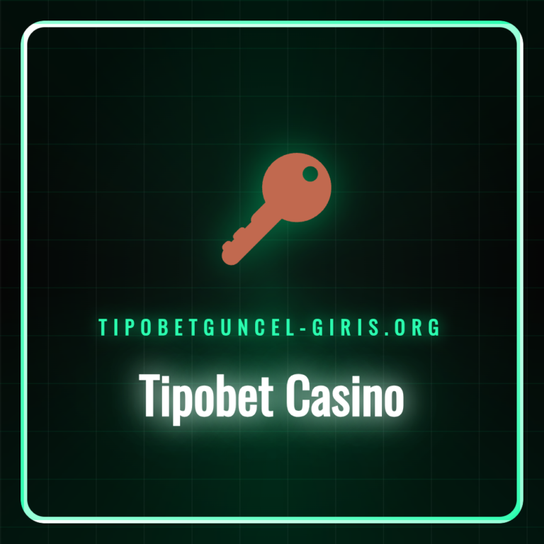Tipobet Casino lobi ekranında popüler slot oyunları ve bonuslar.