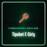 Tipobet e giriş yapmak için kullanılan güncel adresin logosu.